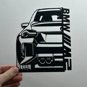 BMW M2 3D Printed Wall Art