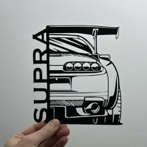 Supra MK4 3D Printed Wall Art